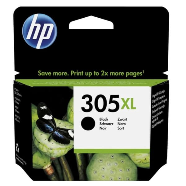 HP Blæk 3YM62AE 305XL Sort