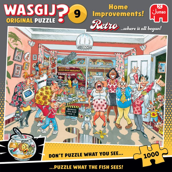 Wasgij Retro Orginal - #9 Home Improvements! (1000 brikker)