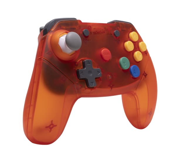 Retro-Fighters Brawler64 2.4G-kontroller - Oransje