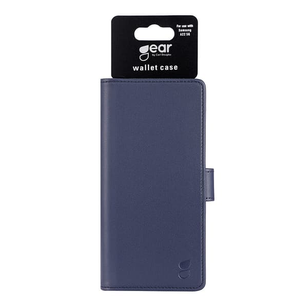 Gear Wallet Blå - Samsung A22 5G