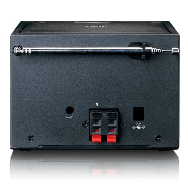 Lenco Mikrofoni, jossa on internet/ DAB+-radio Bluetooth® CD MP3 Musta