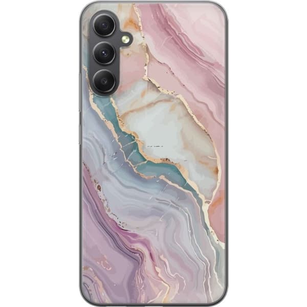 Mobildeksel til Samsung Galaxy A24 4G med Marmor motiv