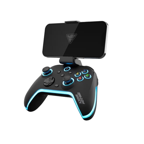 DragonShock Kontroller Aurora+ Holder - iOS/Android/PC/PS3 Svart