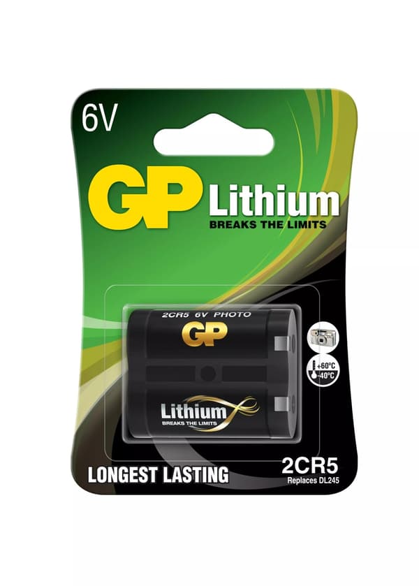 GP 2CR5 Litium 1 pakke (B)