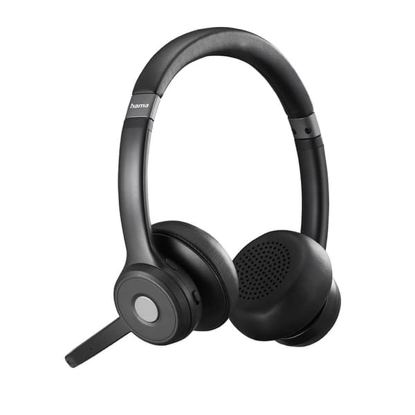 HAMA Headset PC Office Stereo On-Ear BT700 Bluetooth Black