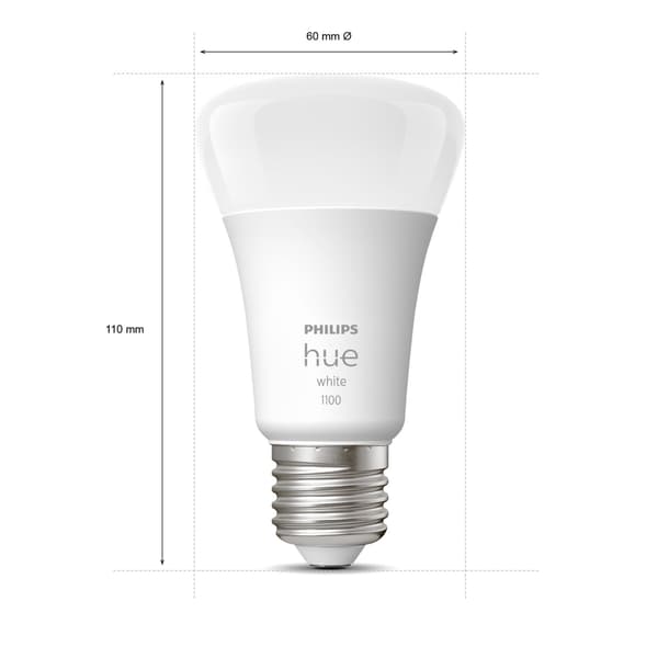 Philips Hue Startkit White 3 x E27 med fjärrkontroll