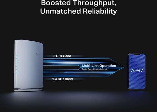 TP-Link Archer BE450 Dual-Band WiFi 7 -reititin