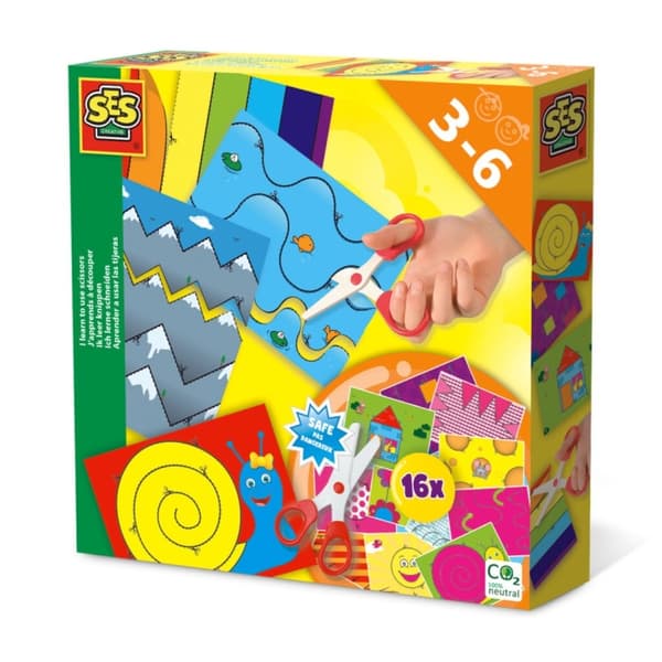 SES Creative Jeg lærer å bruke saks - (S14809)