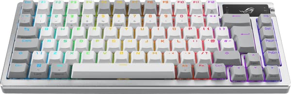ASUS ROG Azoth spilltastatur, hvit