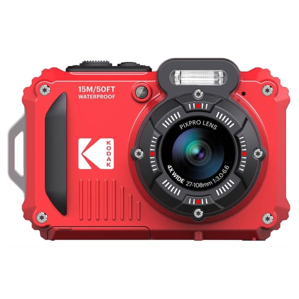 Kodak Digitalkamera Pixpro WPZ2 5x WP 16MP Wifi Röd
