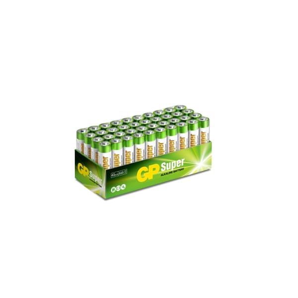 GP Super Alkaline AAA 40-pakning (S)