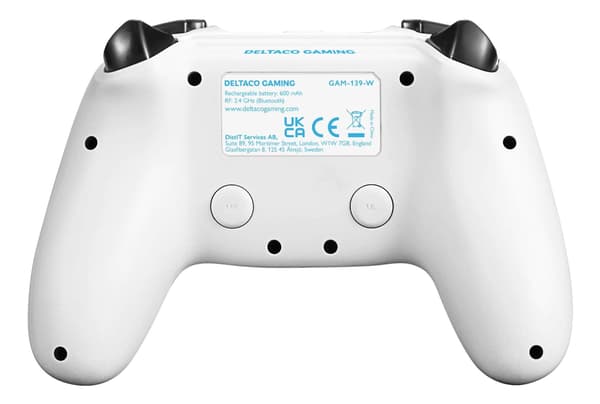 PS4/PC/Android/iOS-kontroller, hvit