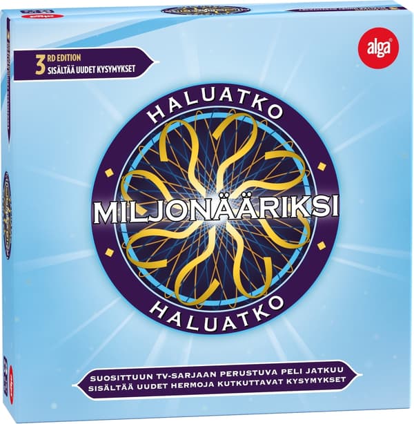Alga Vil du bli millionær 3. utgave brettspill