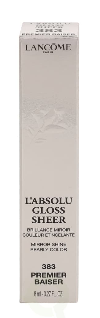 Lancome L'Absolu Gloss Sheer Lipgloss 8 ml #383 Premier Baiser
