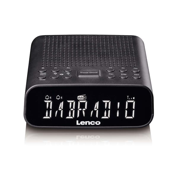 Lenco DAB-FM clockradio med Bluetooth®