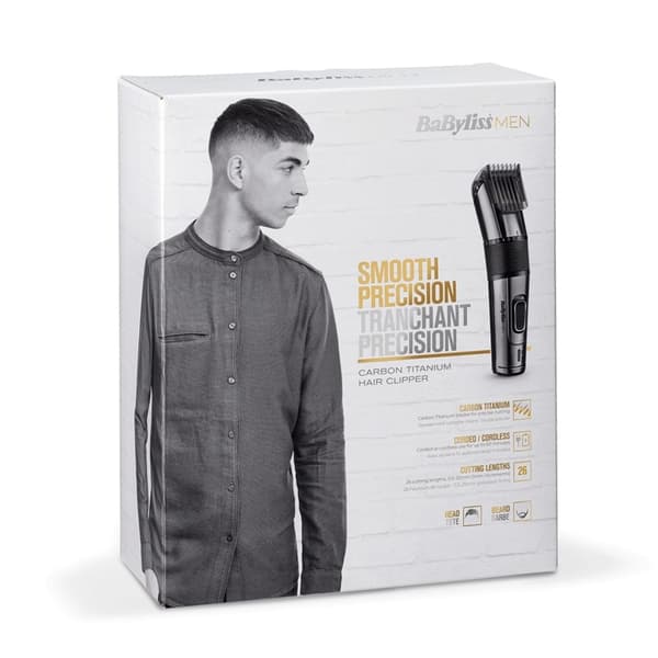 Babyliss Carbon Titanium E9 hårklipper