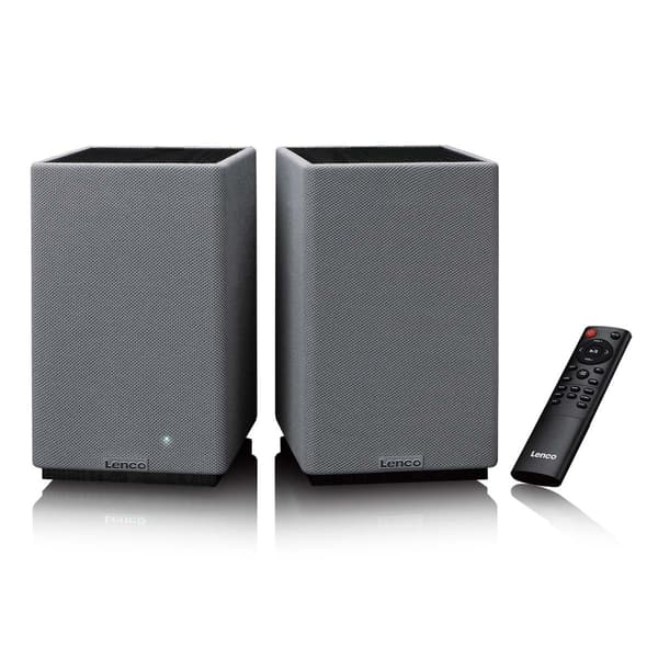 Lenco Stereo bokhyllehøyttalere med Bluetooth® -funksjon