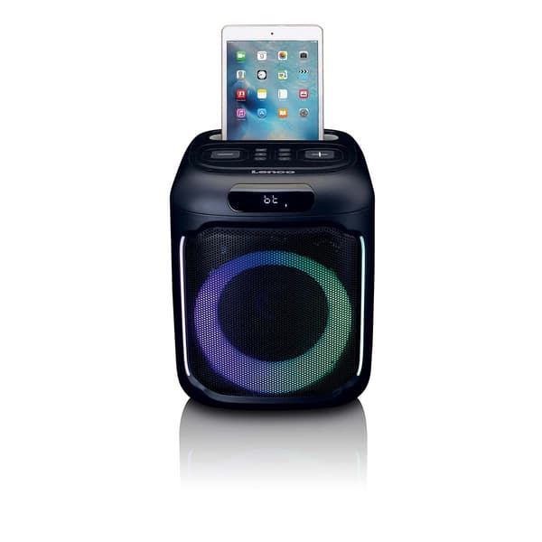 Lenco Kompakt IPX4 Bluetooth® Partyhögtalare med trådlös mikrofon