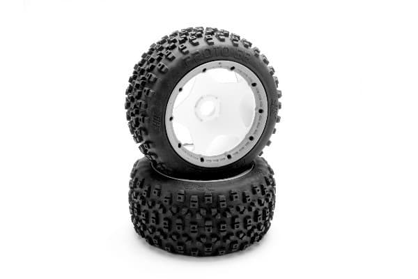 Proto Dekk (Hvit/Baja 5B/bak/2 stk.)