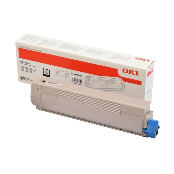 OKI Toner 46443104 Høj Kapacitet Sort