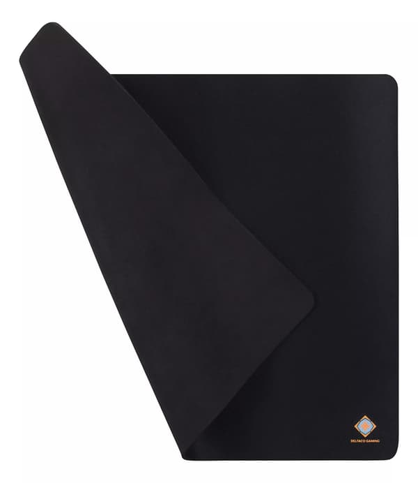 DELTACO GAMING Mousepad, neoprene fabric, 2mm thin, black