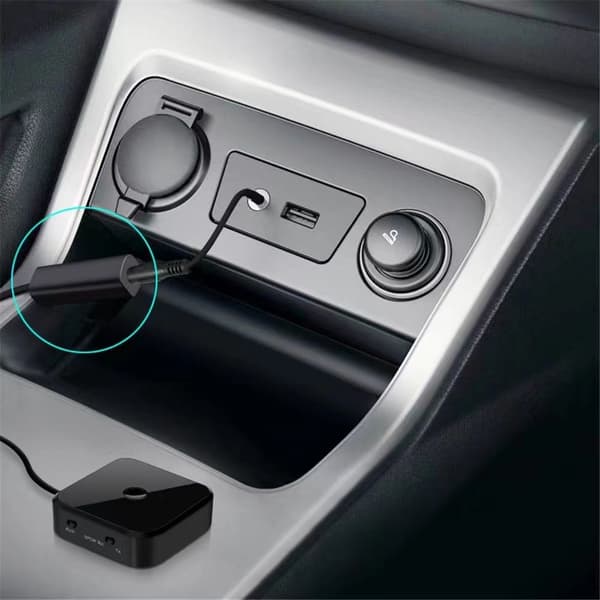 Bluetooth-adapter med støyisolator, 3,5 mm