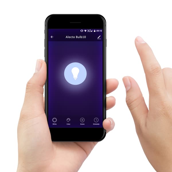 Alecto Älykäs LED-värivalaisin Wi-Fi 3-pack