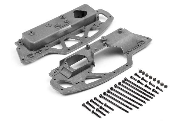 Chassis-sett (Savage Xs)