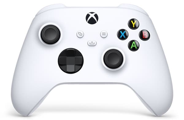 Microsoft trådløs kontroller for Xbox Series X/S og One, hvit