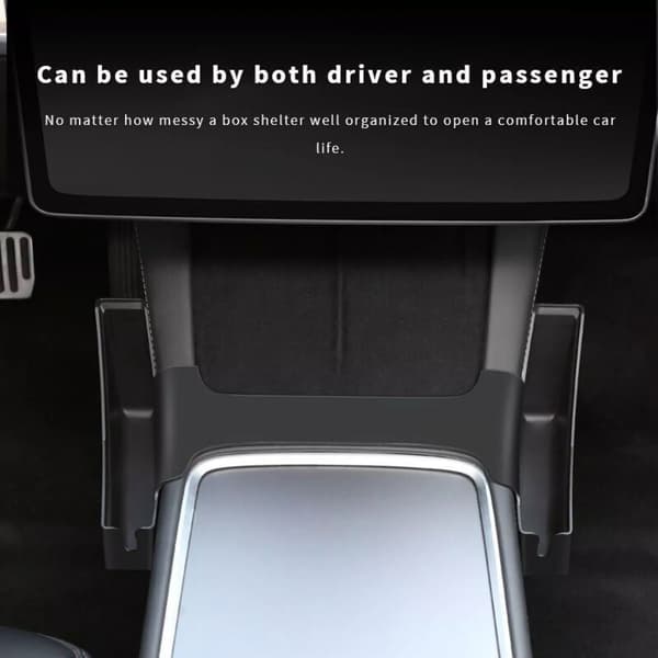 Tesla Model 3 &amp; Y Opbevaringsbakke til midterkonsol