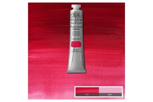 Prof Acrylic 200ML PERMANENT ROSE 502