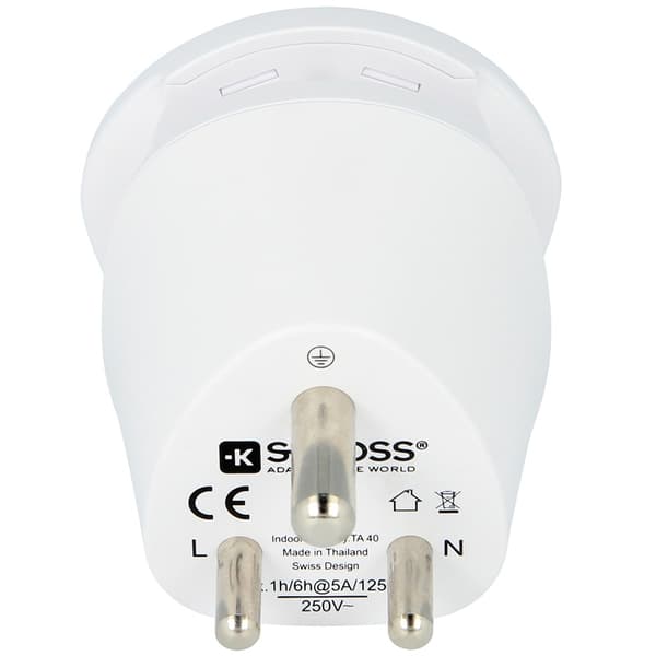 SKROSS El-Adapter Combo World t India