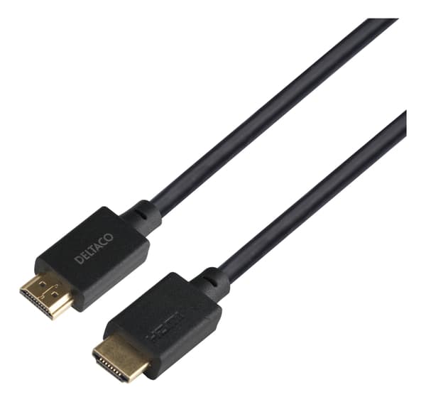 DELTACO ULTRA High Speed HDMI-cable, 48Gbps, 4m, black