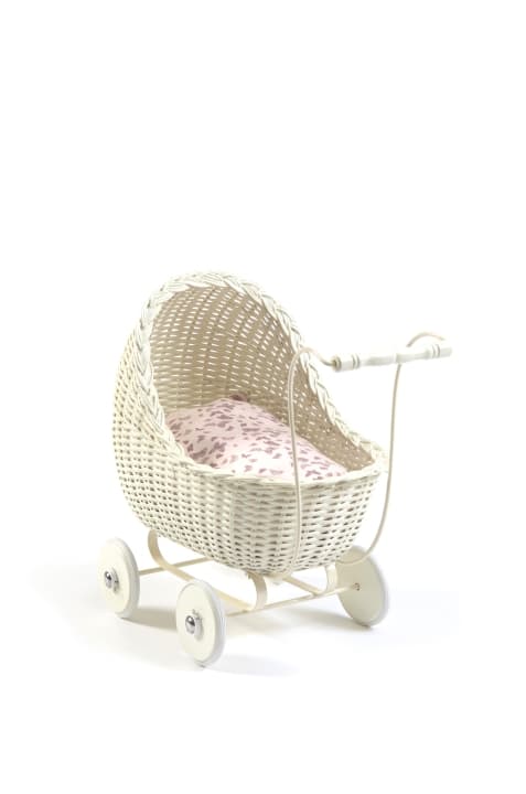 Smallstuff Dukkevogn - Off White (51001-02)