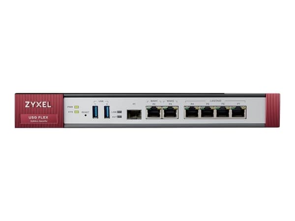 Zyxel ZyWALL USG FLEX 200 brannmur som kan rackmonteres
