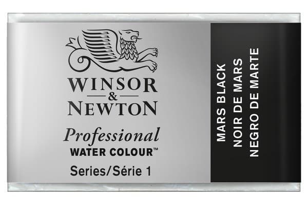 Prof Water Colour Pan/W Mars Black '04 386