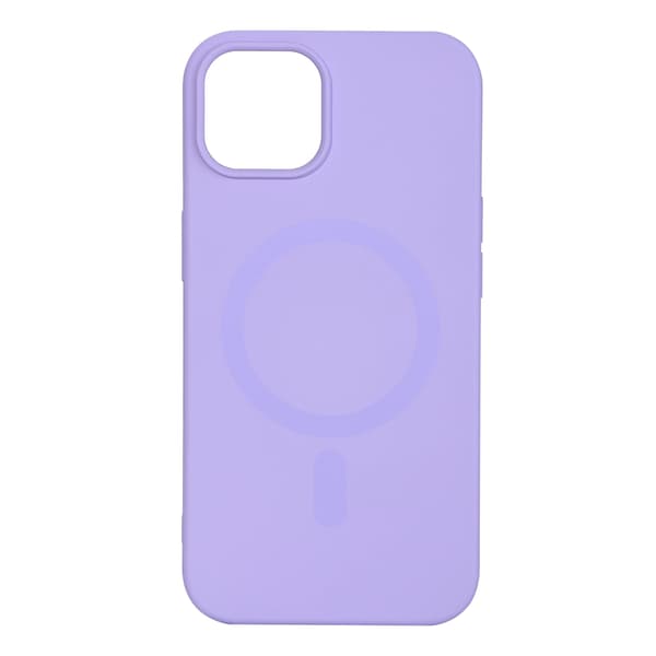 Essentials iPhone 13/14 Silicone Mag back cover, Purple