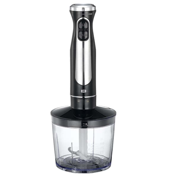 MELISSA Stavblender med hakker og piskeris 600W sort/rustfrit stål