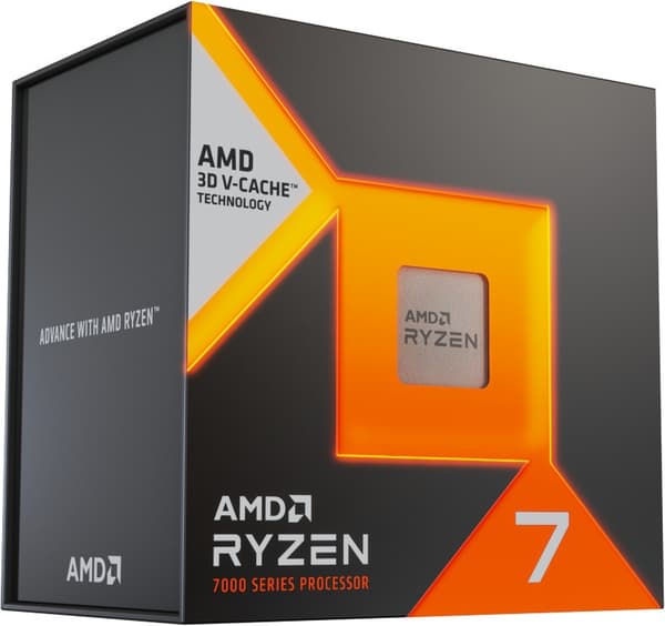 AMD Ryzen 7 7800X3D-processor för AM5-sockel