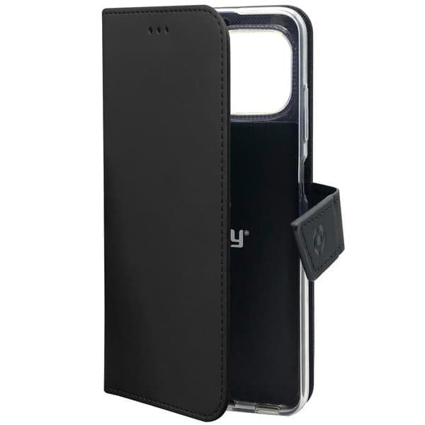 Celly Wallet Case iPhone 12 / 12 Pro Svart