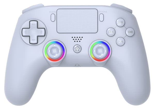SuBsonic Trådløs Led-kontroller PS4 Hvit - PS4/Pc