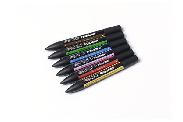 Winsor Promarker 6st, Mid Tones