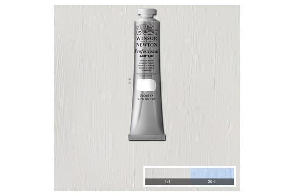 Prof Akryl 200ML TITANIUM HVITT 644