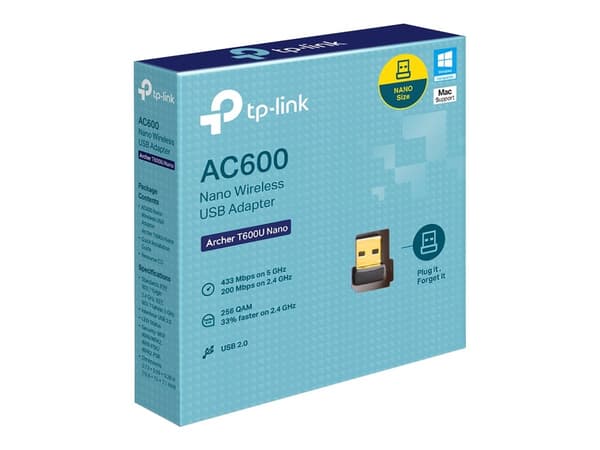 TP-Link Netværksadapter USB 2.0 600Mbps Trådløs