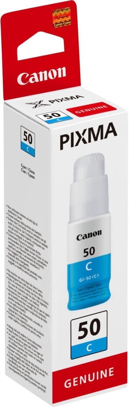 Canon GI-50C -mustepullo, syaani