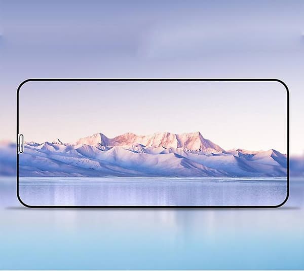 Näytönsuoja 9H karkaistua lasia iPhone 14 Plus, musta