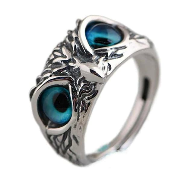 Ring i zinklegering, ugle