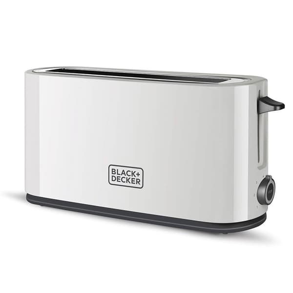 BLACK+DECKER Brödrost 1000W Vit