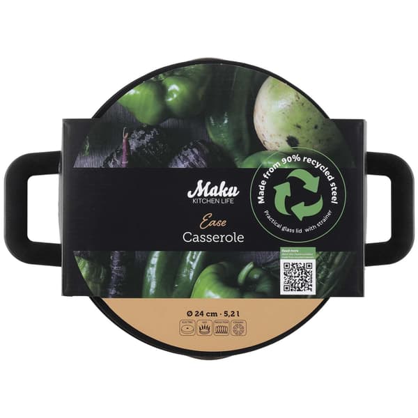 Maku Ease kastrull 24 cm 5,2 L