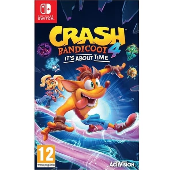 Activision Crash Bandicoot 4: It's About Time spil, Switch